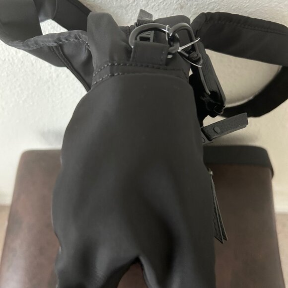 Samantha Brown To Go Travel Hobo Bag with Removable Crossbody Strap BLACK nwt - Picture 7 of 13